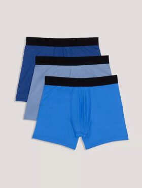 Conjunto de 3 Boxers justos de malha de desempenho para meninos Conjunto de 3 Boxers justos de malha de desempenho para meninos