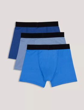 Conjunto de 3 Boxers justos de malha de desempenho para meninos Conjunto de 3 Boxers justos de malha de desempenho para meninos