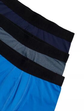 Conjunto de 3 Boxers justos de malha de desempenho para meninos