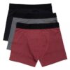 Conjunto de 3 Boxers justos de malha de desempenho para meninos
