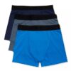 Conjunto de 3 Boxers justos de malha de desempenho para meninos