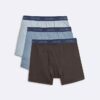 Conjunto de 3 Boxers justos em algodão Cotton Stretch para meninos