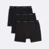 Conjunto de 3 Boxers justos em algodão Cotton Stretch para meninos Conjunto de 3 Boxers justos em algodão Cotton Stretch para meninos