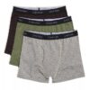 Conjunto de 3 Boxers justos em algodão Cotton Stretch para meninos