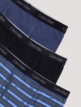 Conjunto de 3 Boxers justos em algodão Cotton Stretch para meninos Conjunto de 3 Boxers justos em algodão Cotton Stretch para meninos