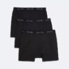 Conjunto de 3 Boxers justos em algodão Cotton Stretch para meninos Conjunto de 3 Boxers justos em algodão Cotton Stretch para meninos