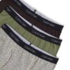 Conjunto de 3 Boxers justos em algodão Cotton Stretch para meninos