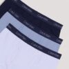 Conjunto de 3 Boxers justos em algodão Cotton Stretch para meninos