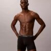 Conjunto de 3 Boxers justos Icon em algodão Cotton Stretch metalizado