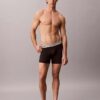Conjunto de 3 Boxers justos Icon em algodão Cotton Stretch metalizado