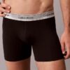 Conjunto de 3 Boxers justos Icon em algodão Cotton Stretch metalizado