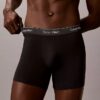 Conjunto de 3 Boxers justos Icon em algodão Cotton Stretch metalizado