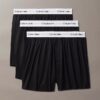 Conjunto de 3 boxers justos Icon em Cotton Stretch
