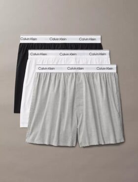 Conjunto de 3 boxers justos Icon em Cotton Stretch