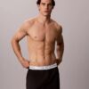 Conjunto de 3 boxers justos Icon em Cotton Stretch