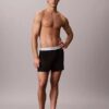 Conjunto de 3 boxers justos Icon em Cotton Stretch
