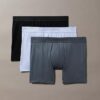 Conjunto de 3 Boxers Justos pretos CK Black Conjunto de 3 Boxers Justos pretos CK Black