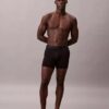 Conjunto de 3 Boxers Justos pretos CK Black Conjunto de 3 Boxers Justos pretos CK Black
