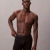 Conjunto de 3 Boxers Justos pretos CK Black Conjunto de 3 Boxers Justos pretos CK Black