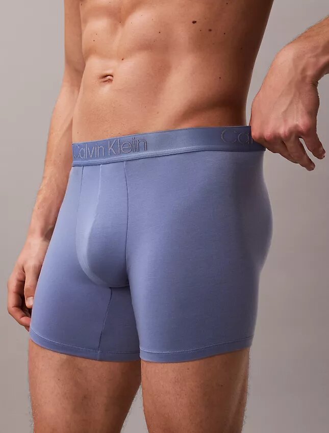 Conjunto de 3 Boxers Justos pretos CK Black Conjunto de 3 Boxers Justos pretos CK Black