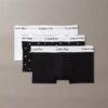 Conjunto de 3 boxers Low Rise Trunk em algodão Cotton Stretch Icon