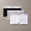 Conjunto de 3 boxers Low Rise Trunk em algodão Cotton Stretch Icon