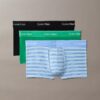Conjunto de 3 boxers Low Rise Trunk em algodão Cotton Stretch Icon