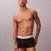 Conjunto de 3 boxers Low Rise Trunk em algodão Cotton Stretch Icon