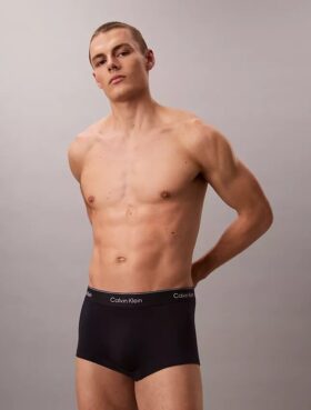 Conjunto de 3 boxers Low Rise Trunk em algodão Cotton Stretch Icon