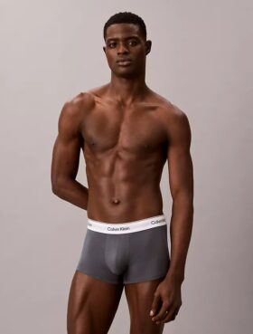 Conjunto de 3 boxers Low Rise Trunk em algodão Cotton Stretch Icon