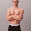 Conjunto de 3 boxers Low Rise Trunk em algodão Cotton Stretch Icon