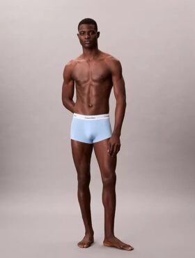 Conjunto de 3 boxers Low Rise Trunk em algodão Cotton Stretch Icon