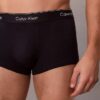 Conjunto de 3 boxers Low Rise Trunk em algodão Cotton Stretch Icon