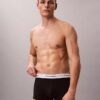 Conjunto de 3 boxers Low Rise Trunk em algodão Cotton Stretch Icon