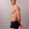 Conjunto de 3 boxers Low Rise Trunk em algodão Cotton Stretch Icon