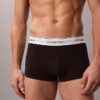Conjunto de 3 boxers Low Rise Trunk em algodão Cotton Stretch Icon
