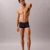 Conjunto de 3 boxers Low Rise Trunk em microfibra elástica Conjunto de 3 boxers Low Rise Trunk em microfibra elástica