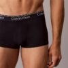 Conjunto de 3 boxers Low Rise Trunk em microfibra elástica Conjunto de 3 boxers Low Rise Trunk em microfibra elástica