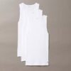 Conjunto de 3 camisolas sem mangas Cotton Classics Conjunto de 3 camisolas sem mangas Cotton Classics