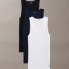 Conjunto de 3 camisolas sem mangas Cotton Classics Conjunto de 3 camisolas sem mangas Cotton Classics