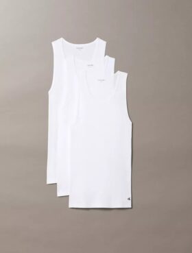 Conjunto de 3 camisolas sem mangas Cotton Classics
