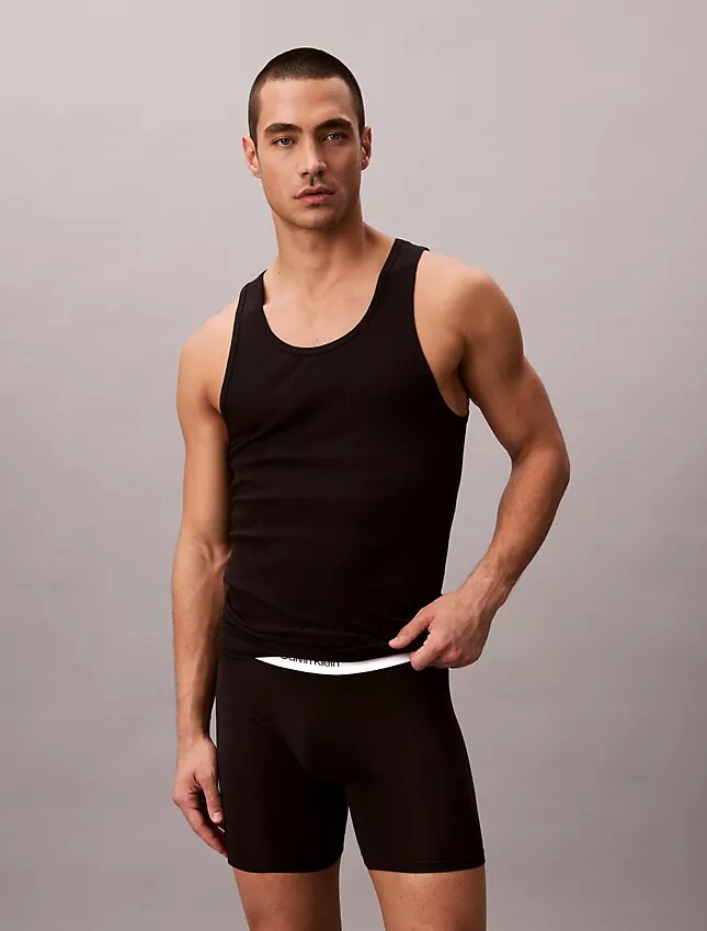 Conjunto de 3 camisolas sem mangas Cotton Classics Conjunto de 3 camisolas sem mangas Cotton Classics