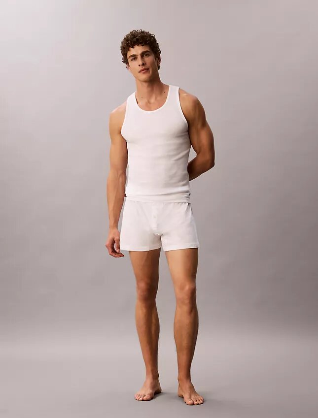 Conjunto de 3 camisolas sem mangas Cotton Classics Conjunto de 3 camisolas sem mangas Cotton Classics