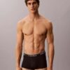 Conjunto de 3 cuecas boxer Low Rise Trunk em microfibra elástica
