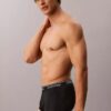 Conjunto de 3 cuecas boxer Low Rise Trunk em microfibra elástica