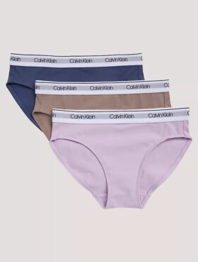 Conjunto de 3 cuecas Hipster com logótipo em arco
