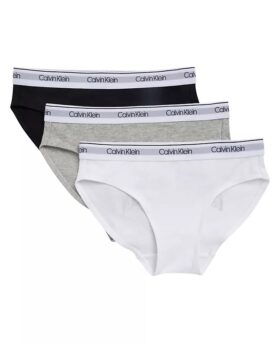 Conjunto de 3 cuecas Hipster com logótipo em arco