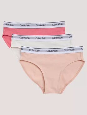 Conjunto de 3 cuecas Hipster com logótipo em arco