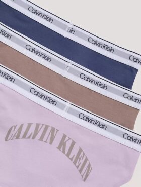 Conjunto de 3 cuecas Hipster com logótipo em arco
