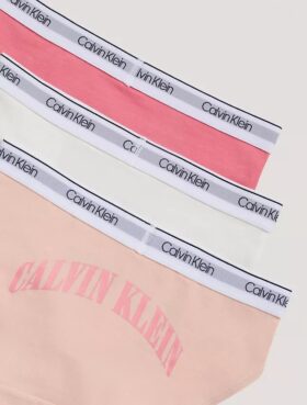 Conjunto de 3 cuecas Hipster com logótipo em arco